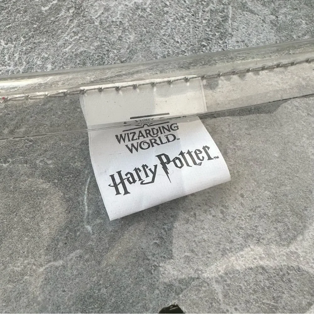 Hogwarts Harry Potter Clear Vinyl Cosmetic Pencil Bag